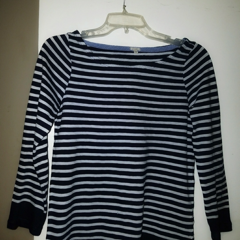 Sz Small J Crew Boatneck Top - Picture 6 of 8